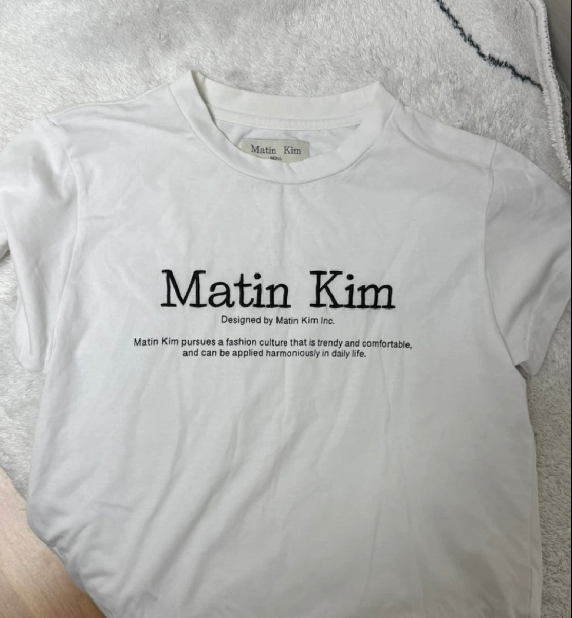 MATIN KIM 반팔(정품)