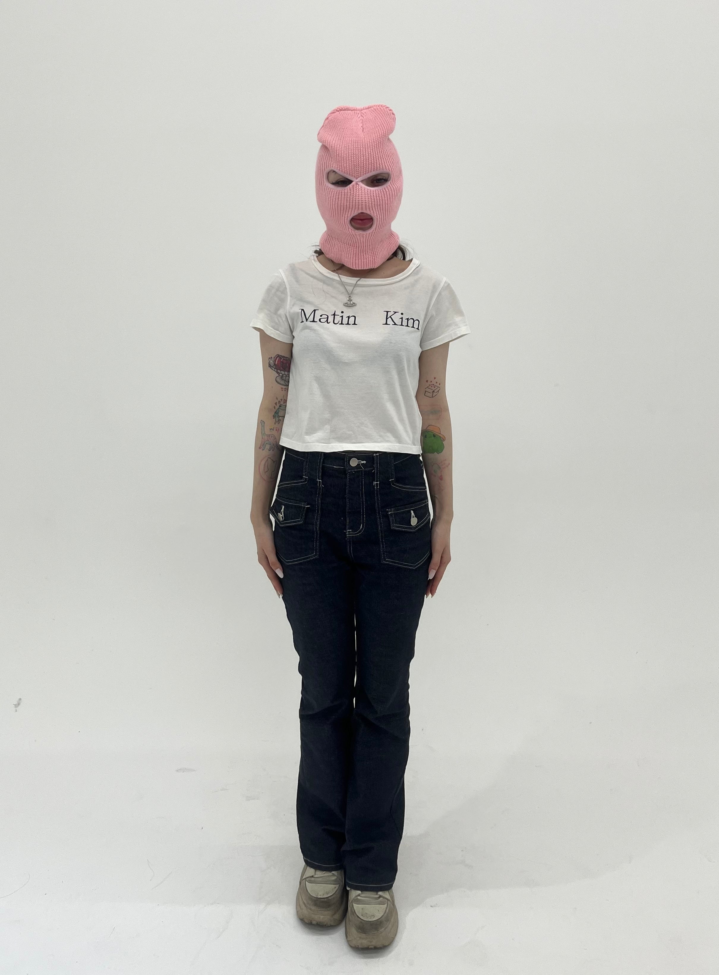 MATIN KIM 크롭반팔